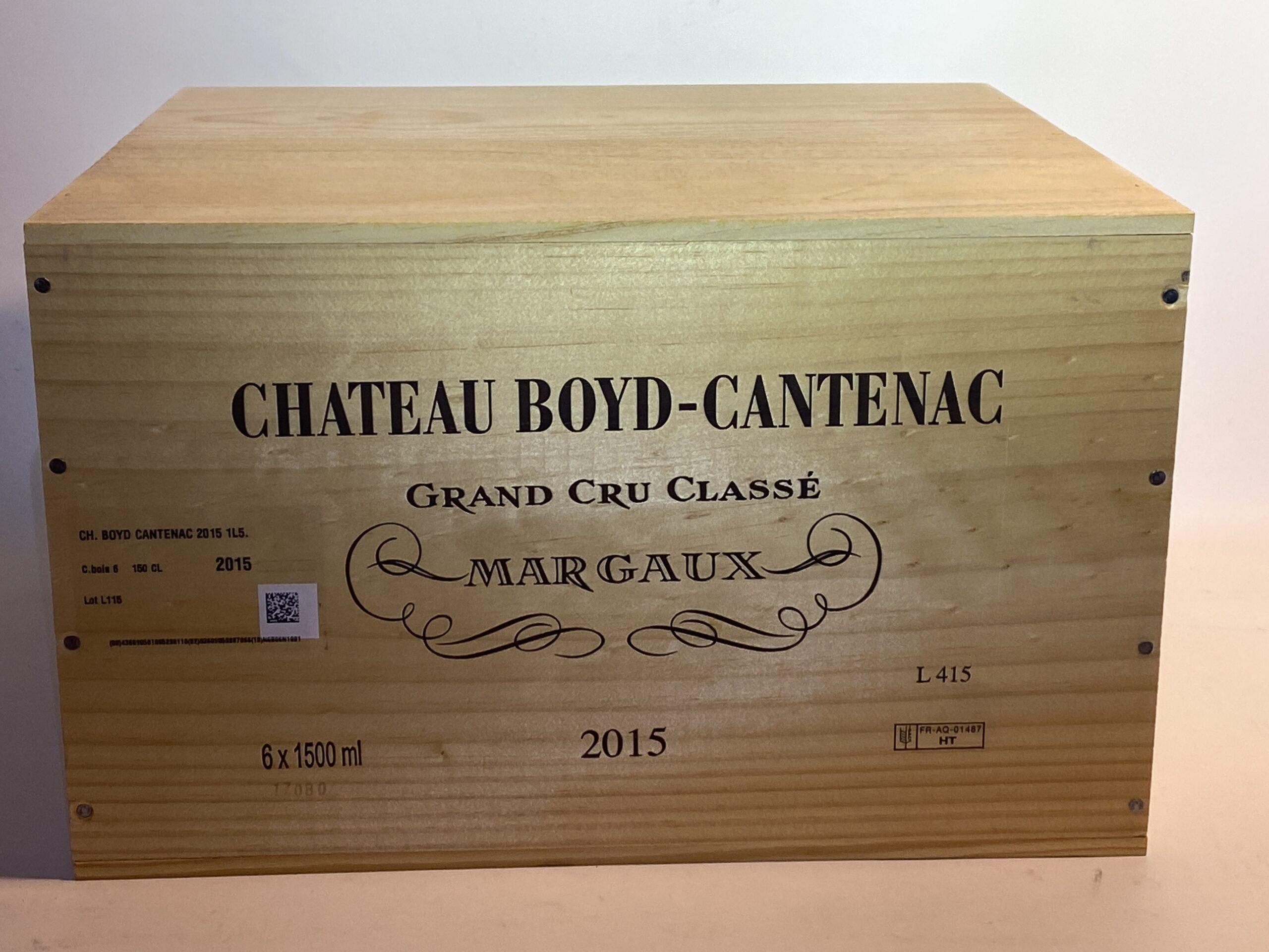 Château Boyd-Cantenac Grand Cru Classé 3 Margaux 2015