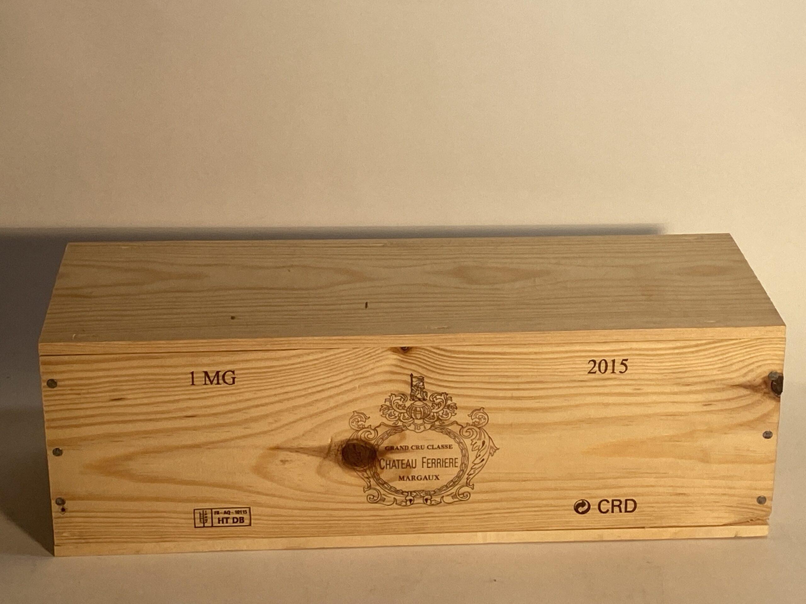 Château Ferrière Grand Cru Classé 3 Margaux 2015