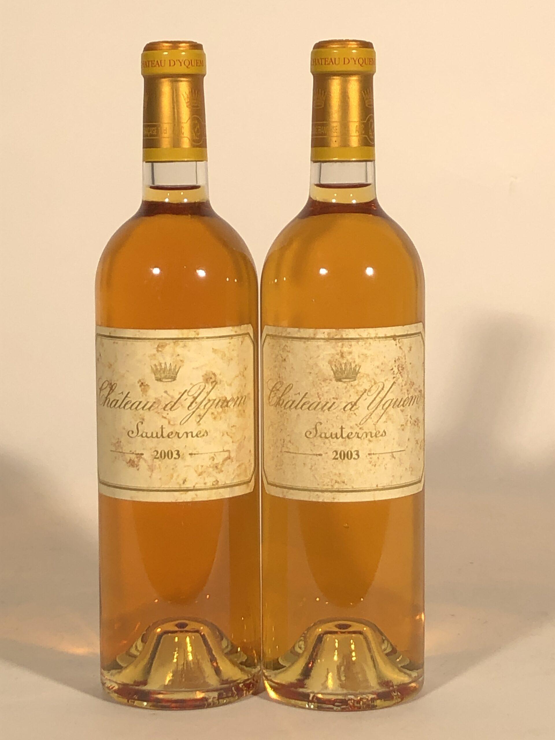 Château d’Yquem Cru Classé 1 Sauterne 2003
