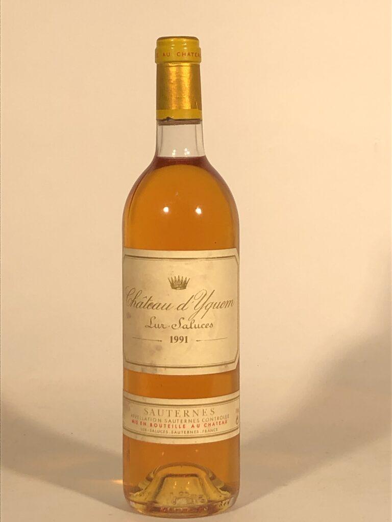 Cru Classé 1 Sauterne 1991