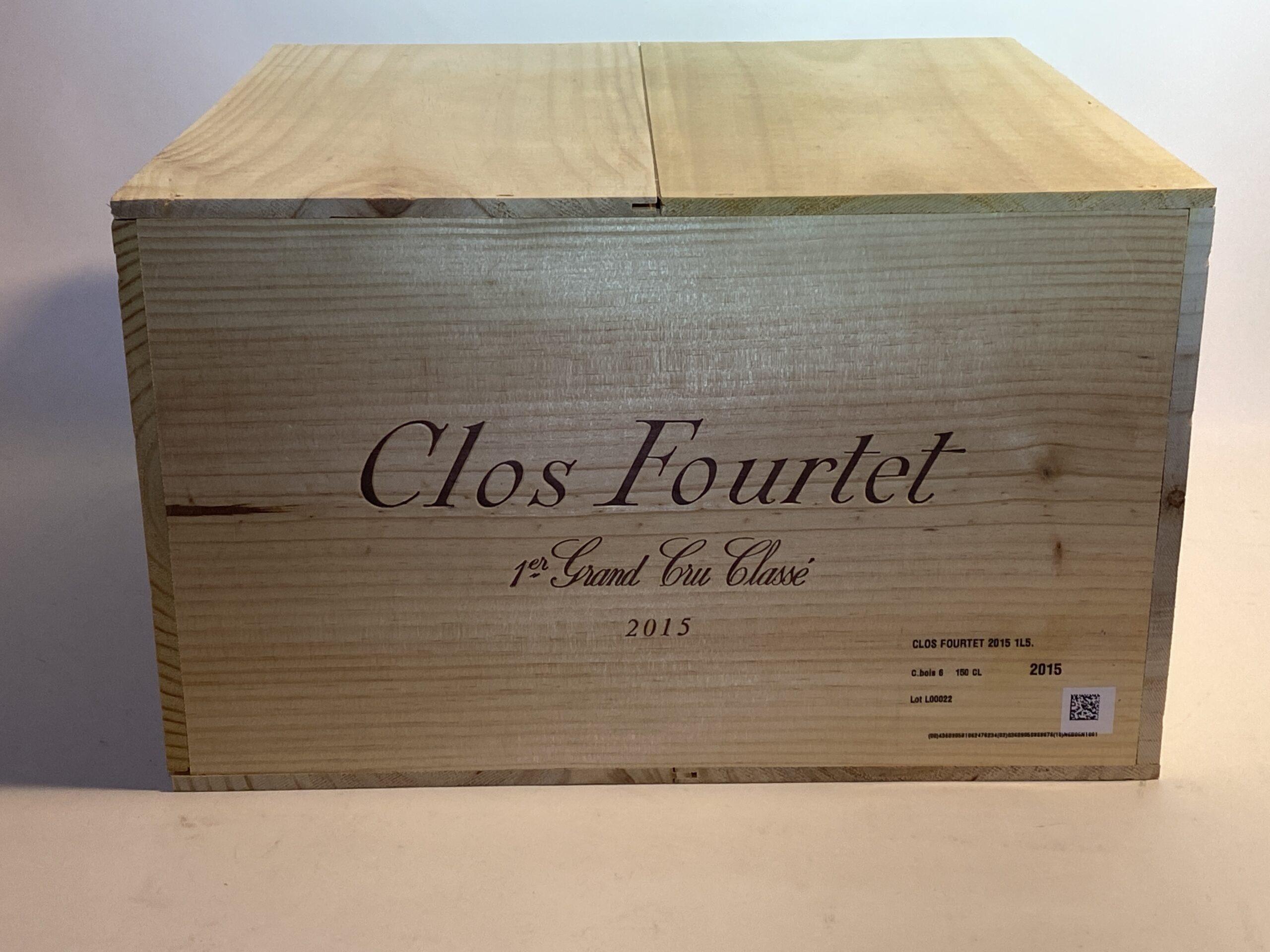 Clos Fourtet Grand Cru Classé 1 Saint-Emilion 2015