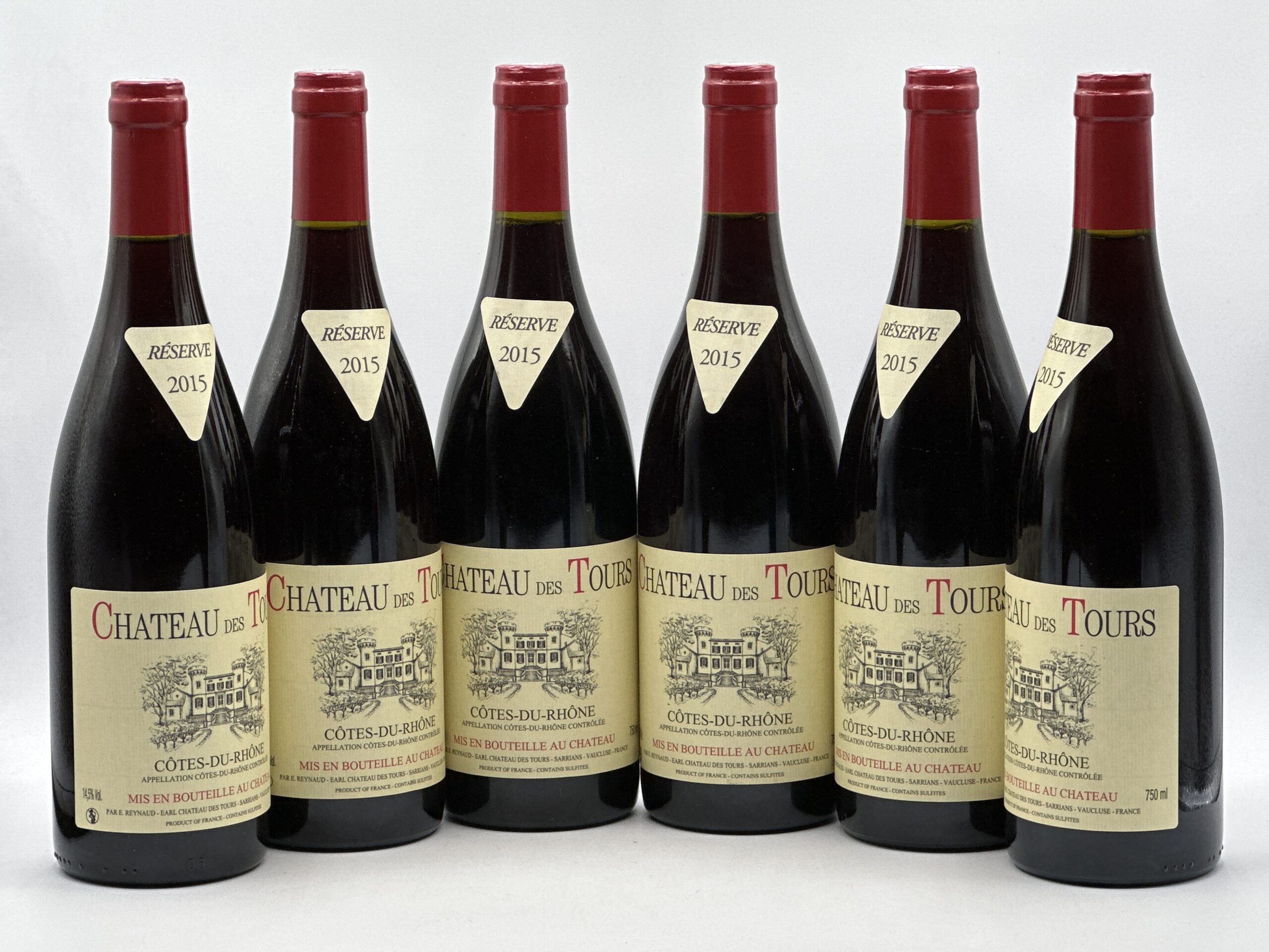 Château des Tours CDR rouge 2015