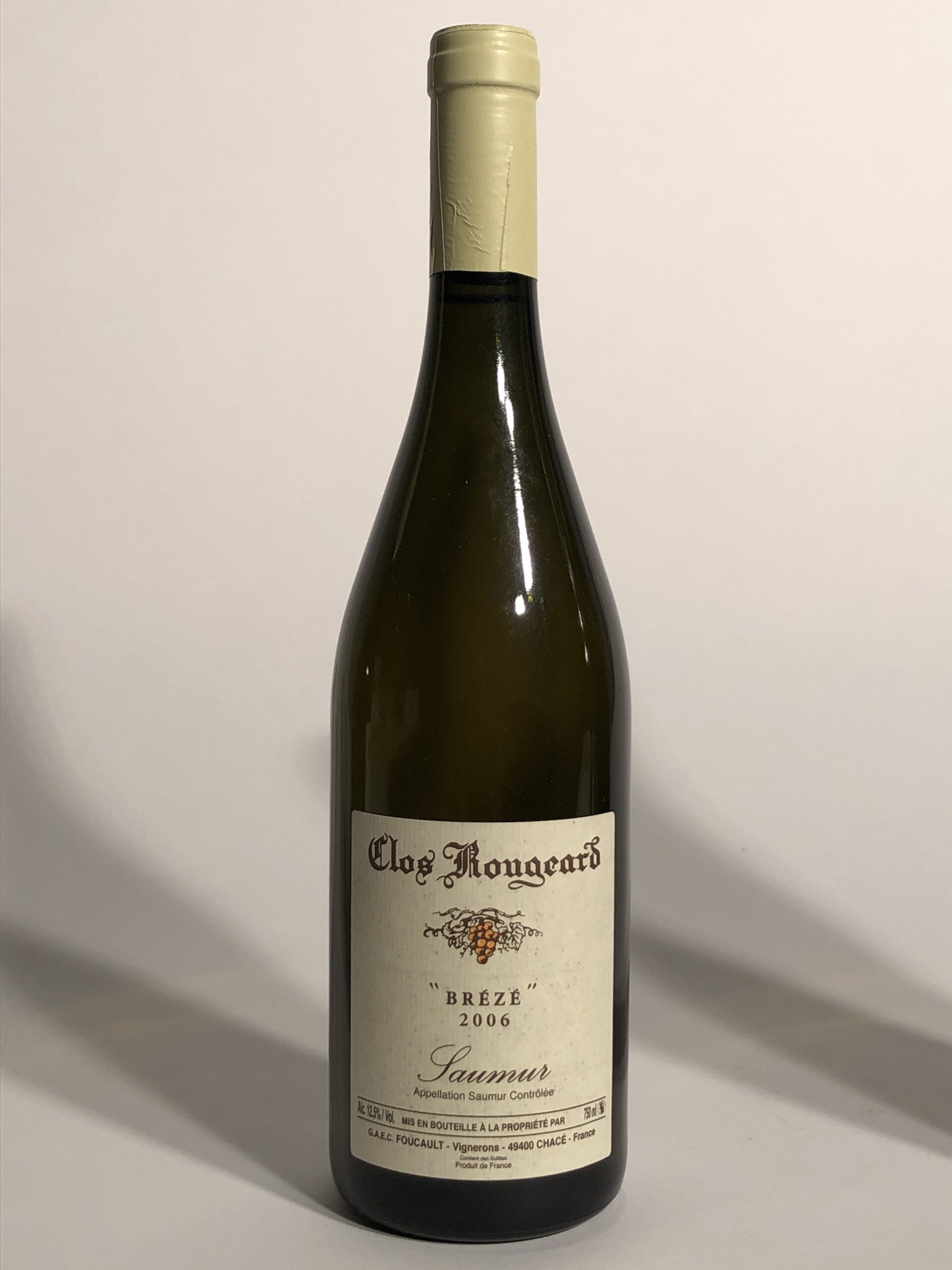 Clos Rougeard Saumur Blanc 2006