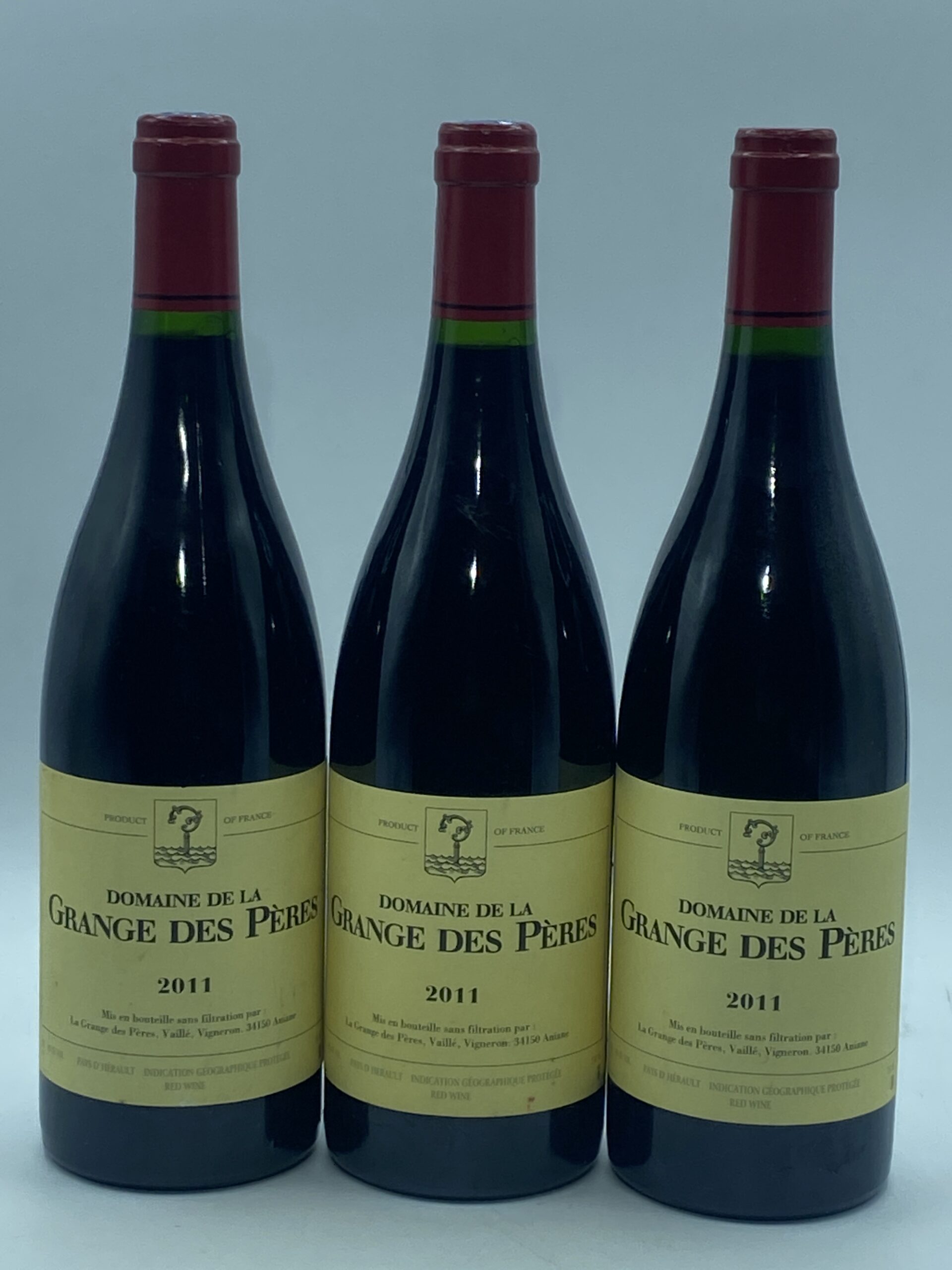 Domaine de la Grange des Pères I.G.P. Pays de L’Hérault Rouge 2011