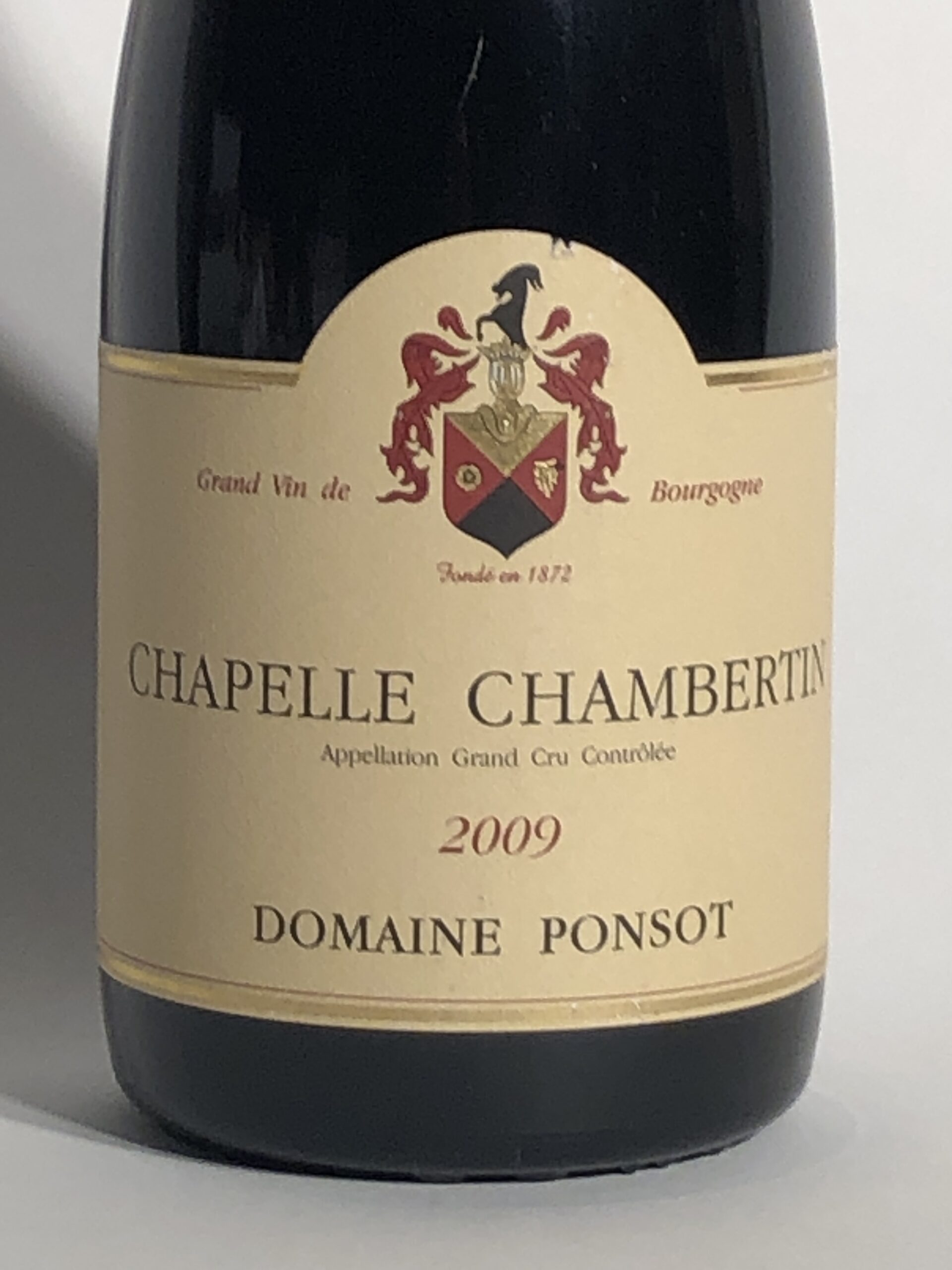 Domaine Ponsot Chapelle-Chambertin GC 2009