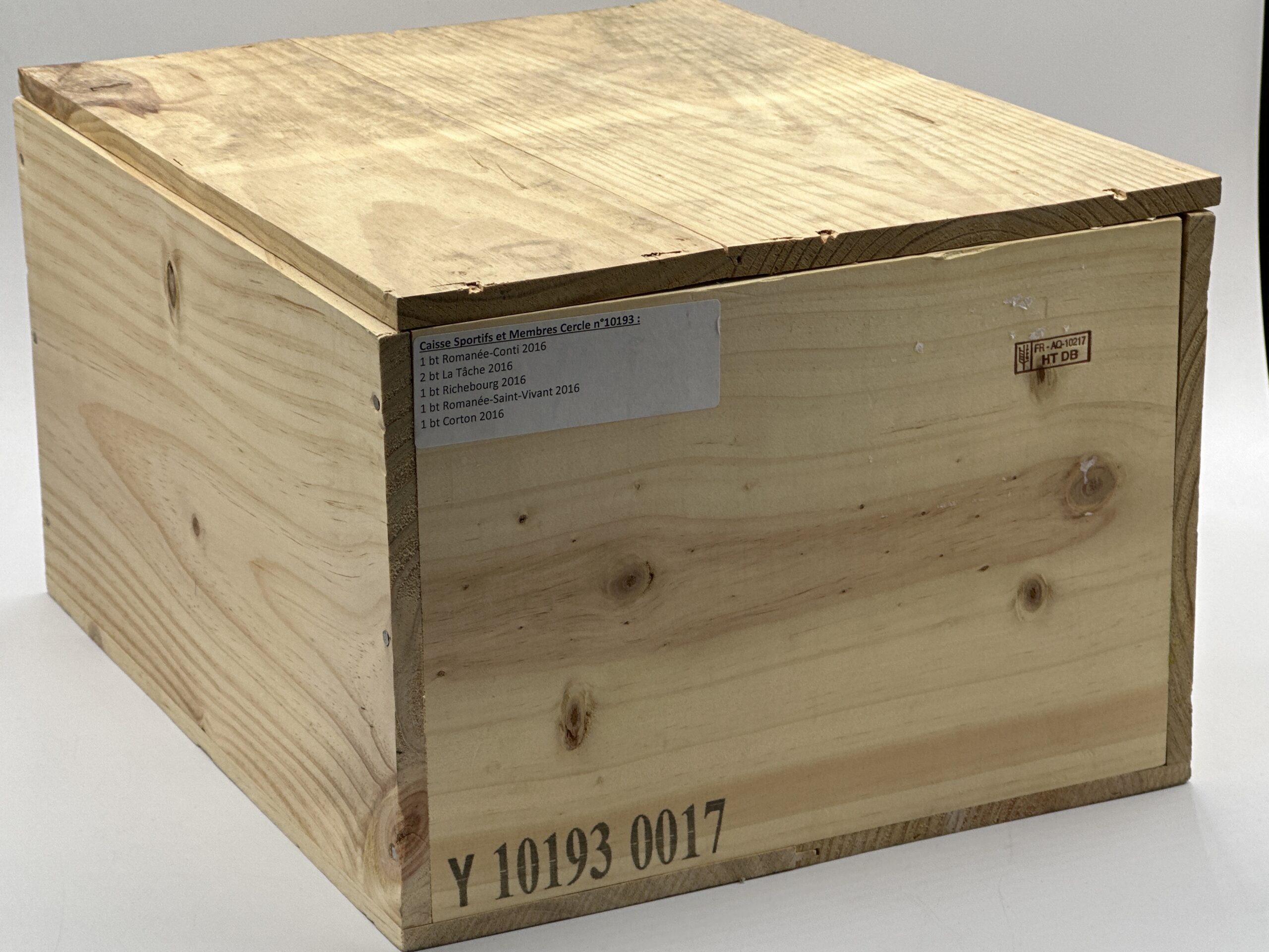 Domaine de la Romanée-Conti Assortiment DRC 6B 2016