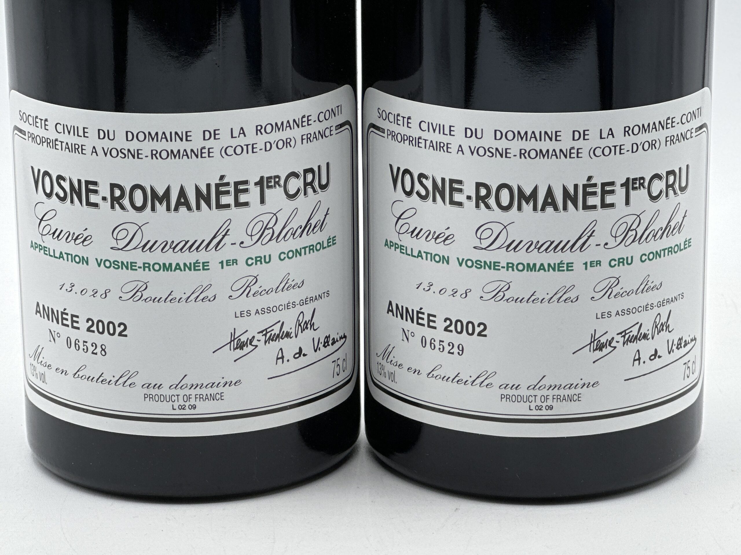 Domaine de la Romanée-Conti Vosne-Romanée 1er Cru 2002