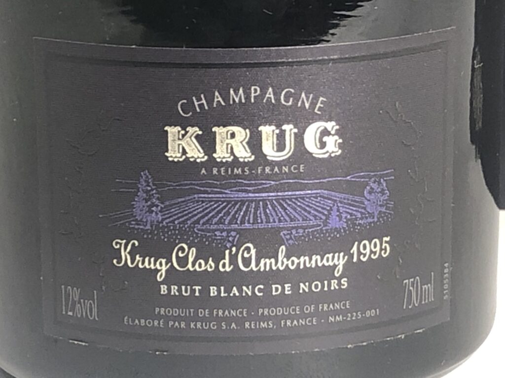 Champagne Blanc 1995