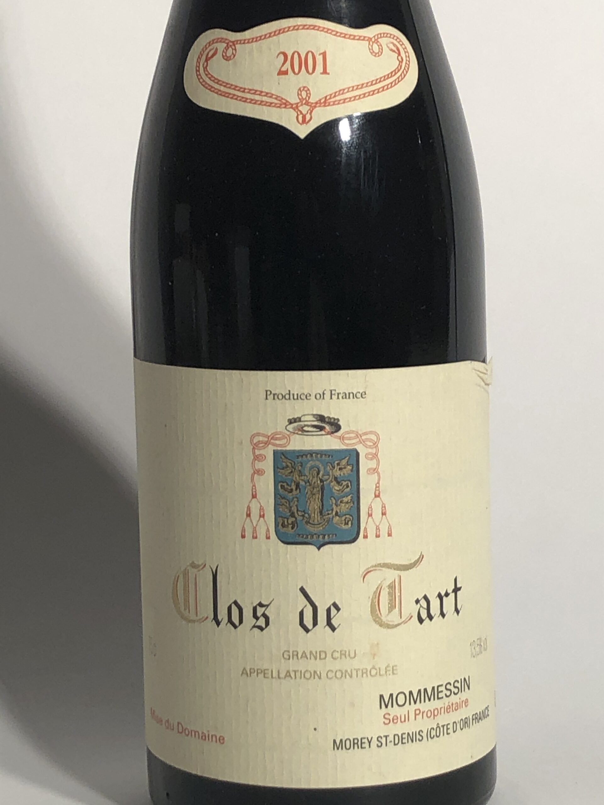 Mommessin Clos de Tart GC 2001