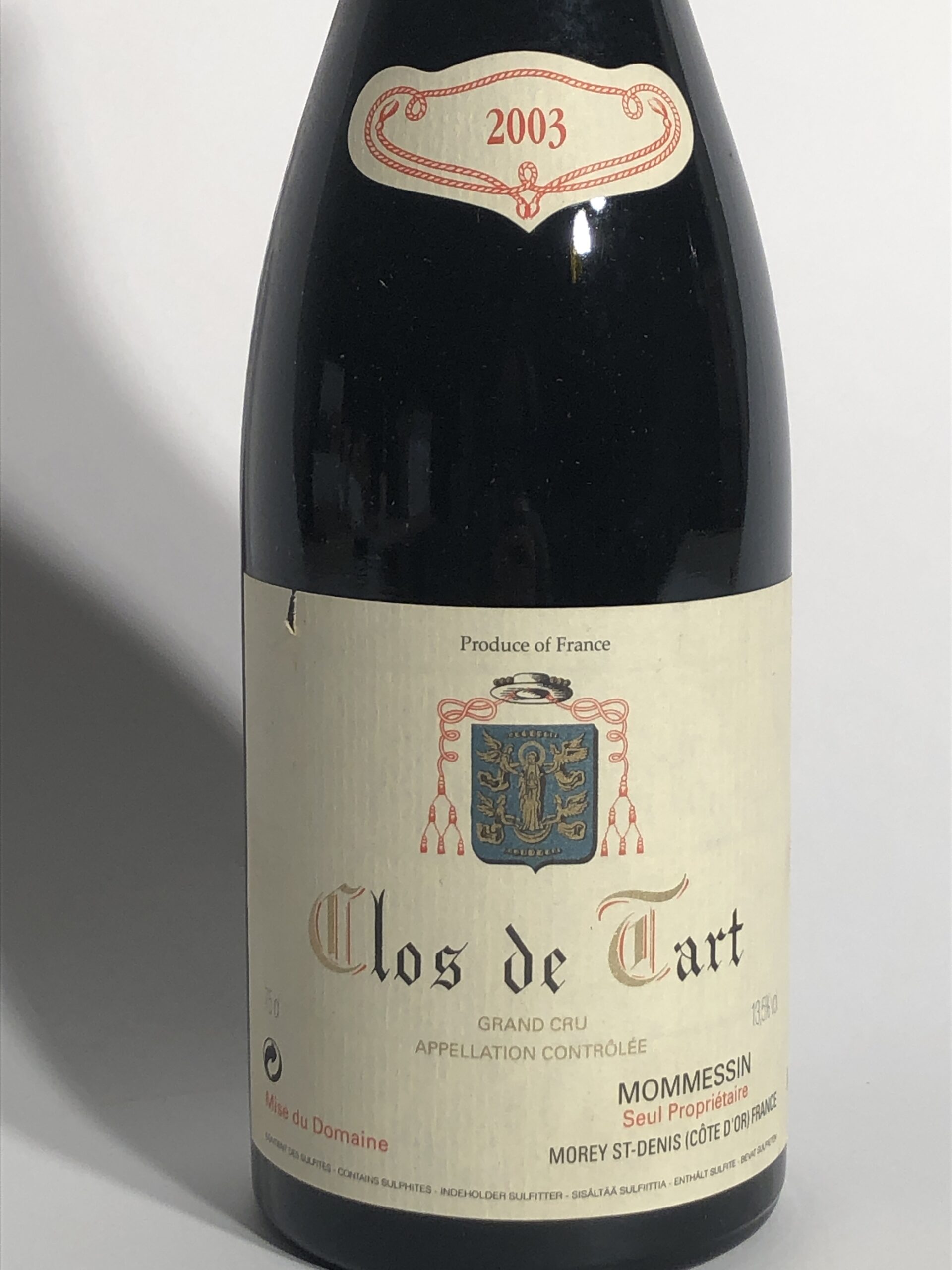 Mommessin Clos de Tart GC 2003